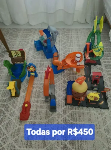 Coleção Pistas Épicas Hot Weels