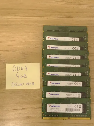 LOTE Memória RAM DDR4 4GB 3200Mhz ADATA