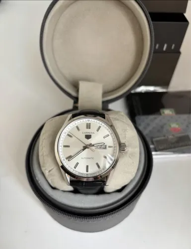 Relogio Tag Carrera - Couro - 41mm - Automático - Prem AAA+