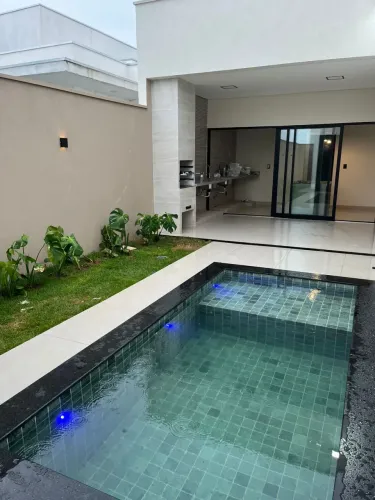Condomínio Raros Uberlândia, Casa (Nova), 3 Suítes, Piscina, Varanda Gourmet