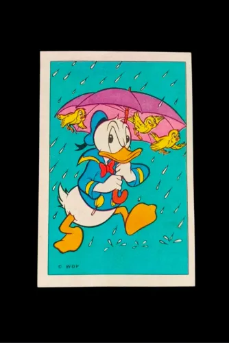 Rara figurinha "Achou Ganhou" da Editora Abril anos 70