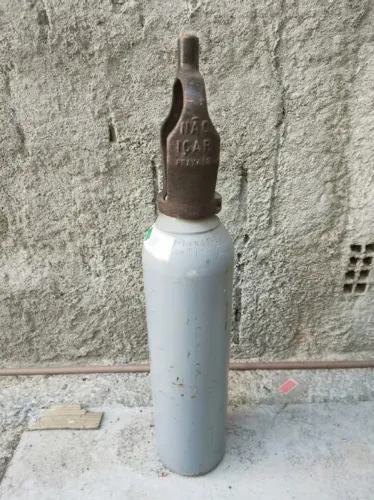 ? CILINDRO DE NITROGÊNIO METÁLICO ? OPORTUNIDADE!