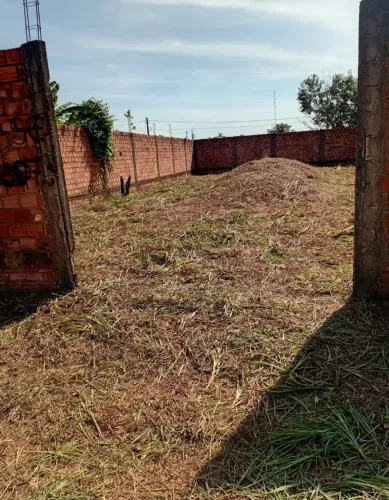 Terreno murado 12x25m