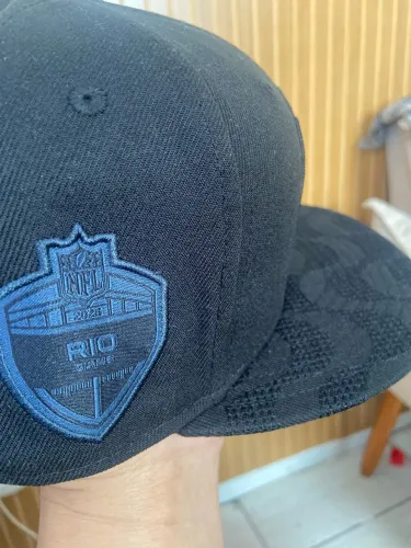 Boné New Era NFL Brasil Game 2026 950 Copacabana All Black