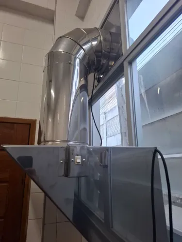 COIFA TODA DE ALUMÍNIO
