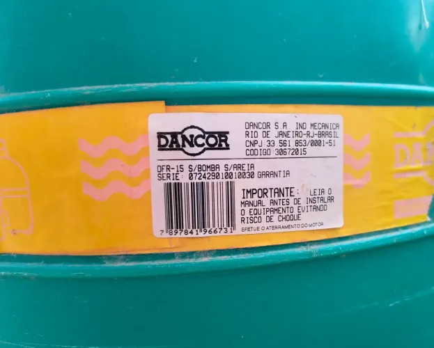Dfr 15 Dancor<br>Filtro de Areia Para Piscina Dancor DFR