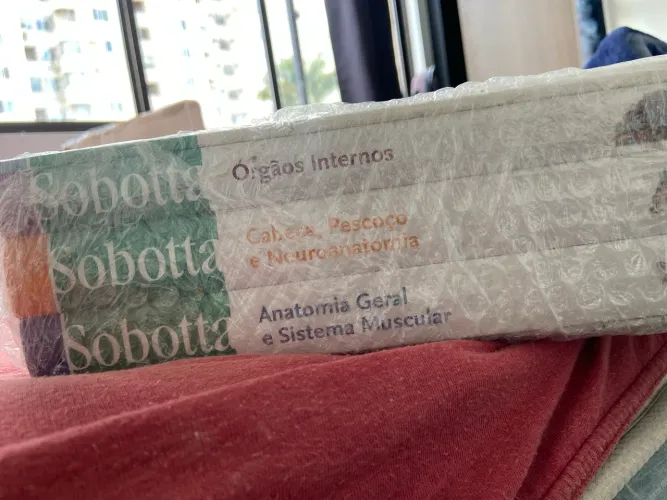 3 volumes // Livro anatomia geral e sistema muscular