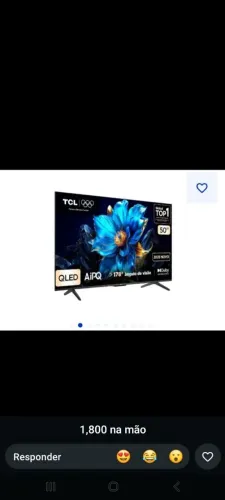 Vendo televisão de 50 polegada