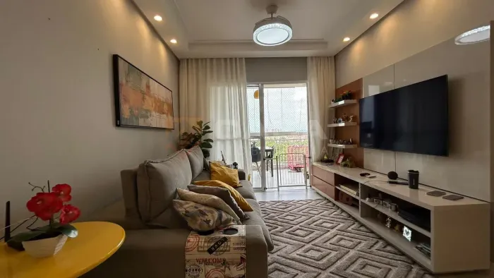 Apartamento com 4 quartos, 1 suíte, 2 vagas 4 quartos e Varanda Gourmet no Cond. Reserva