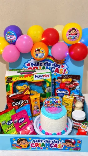 Cesta dia das crianças
