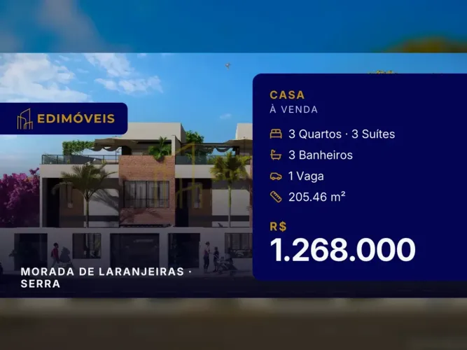 Casa 3 quartos em Morada de Laranjeiras, segurança e comodidade para você