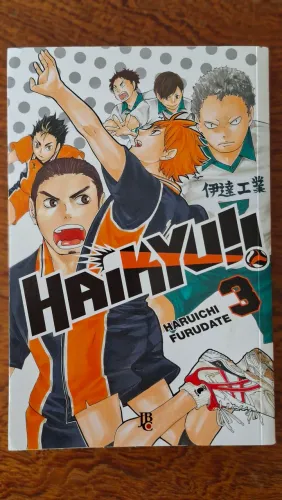 Haikyuu!! Mangá volume 3 - Versão Big em PT-BR