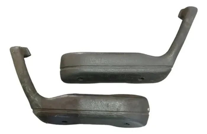 Par Puxador De Porta Direito Vw Gol Parati 1987 1990 Detalhe Preto