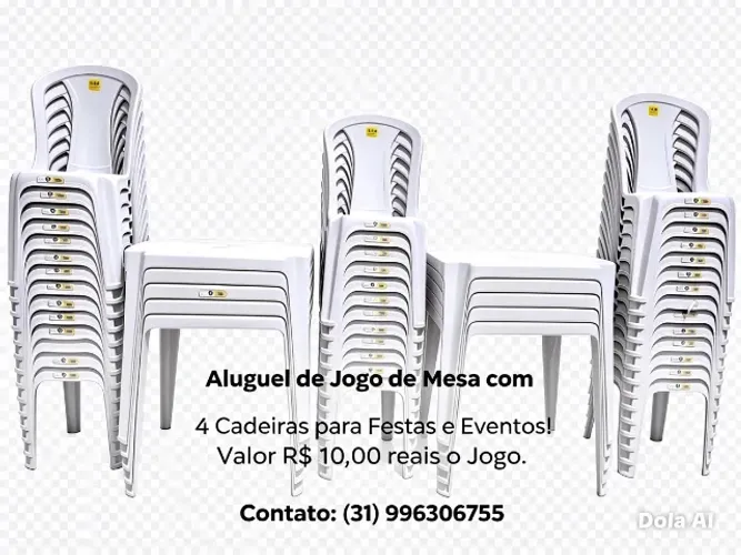 Aluguel Jogo de Mesa e Forros