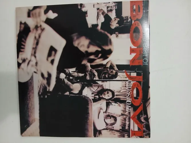 Lp duplo the best of bon jovi cross road usado