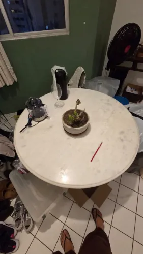 Mesa de jantar redonda