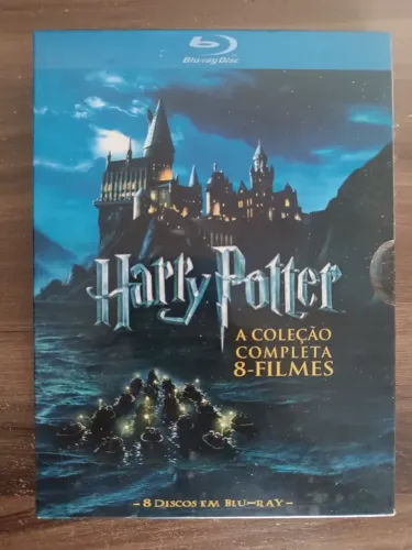 Coleção completa Harry Potter - 8 discos em blu-ray