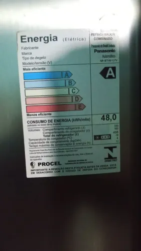 Geladeira Panasonic