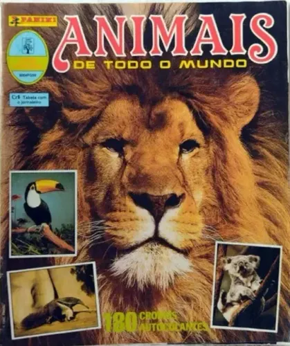 Animais de todo o mundo - PANINI - Lote figurinhas