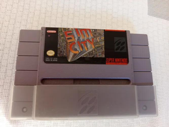 Sim city super Nintendo original impecável