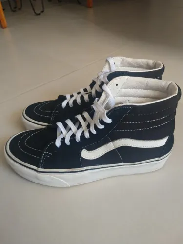 tenis vans plataforma original cano alto