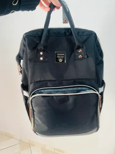 Bolsa mochila maternidade lequeen