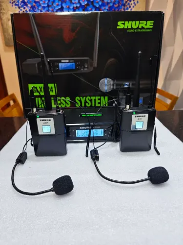 MICROFONE SHURE GLXD24 FACIAL