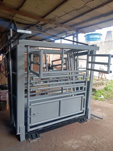 Tronco de contenção bovino