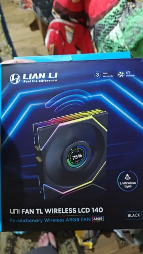 VENTOINHA GAMER LIAN LI UNI FAN TL WIRELESS LCD 140