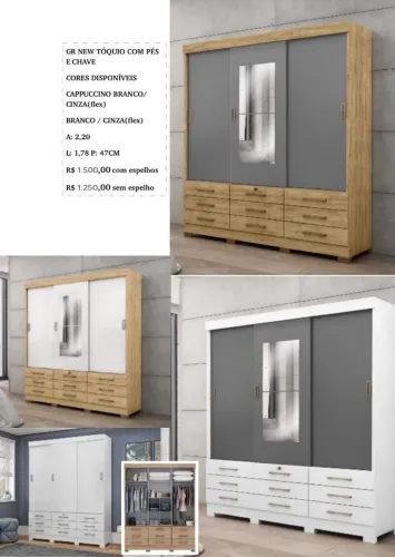 Guarda roupa casal entrega grátis