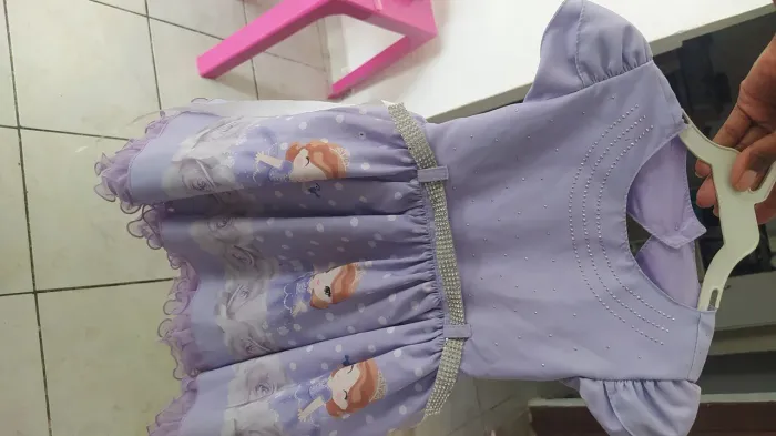 Vestido temático princesa Sofia