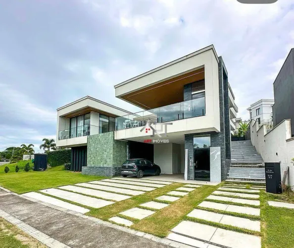 Casa com 5 dormitórios à venda, 450 m² por R$ 4.200.000,00 - Interlagos - Vila Velha/ES