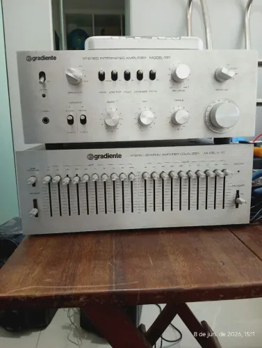 Amplificador gradiente e equalizador gradiente 