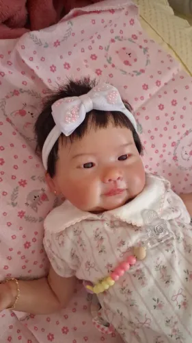 Bebê Reborn Kit Cai Asiática