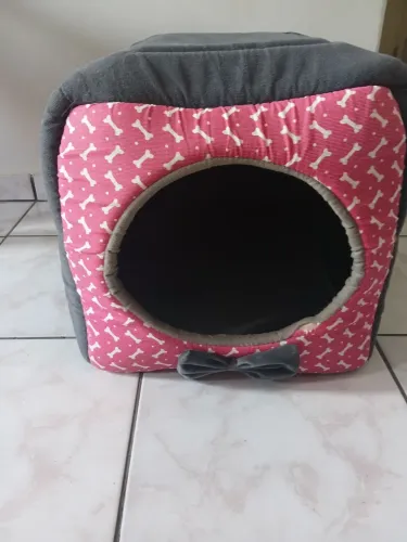 Cama toca gatos ou cachorros 