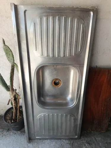 Pia de inox 1 metro e 20
