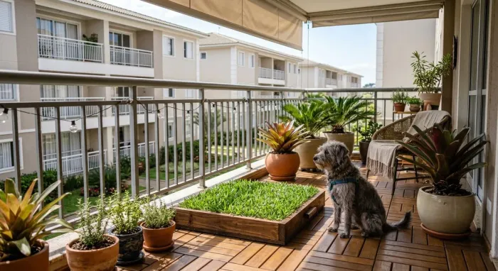 Caminha pra cachorro e gatos pra fazer sua necessidade ou pra dormir