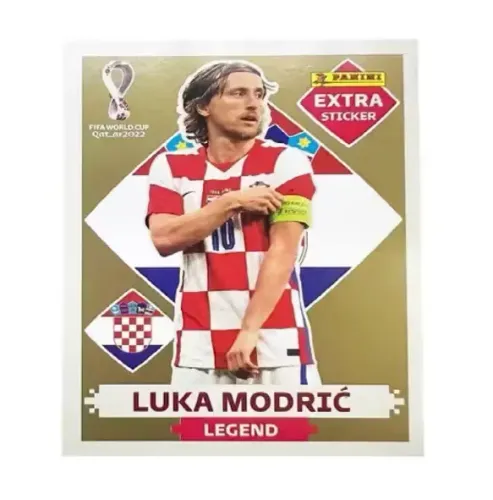 Figurinha Luka Modric Legend Ouro - Original Panini 2026