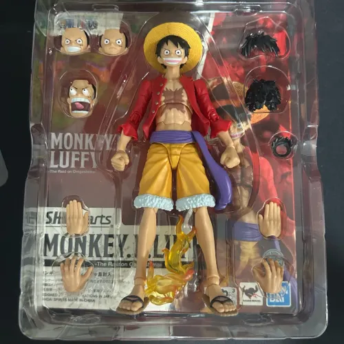 SHFIGUARTS MONKEY D. LUFFY (RAID ON ONIGASHIMA) - BANDAI ACTION FIGURE ORIGINAL