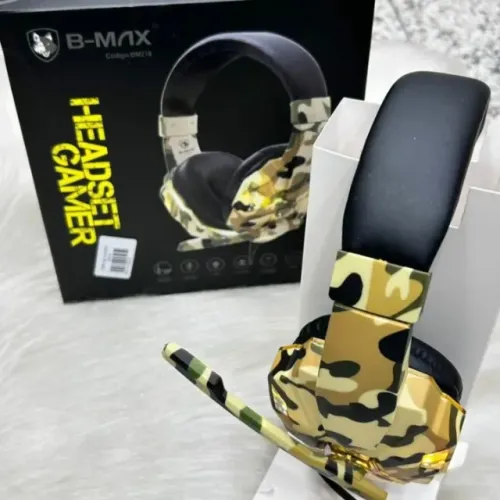 Fone Headset Gamer Camuflado