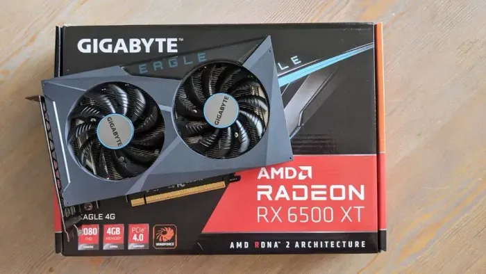 Placa de vídeo RX 6500XT
