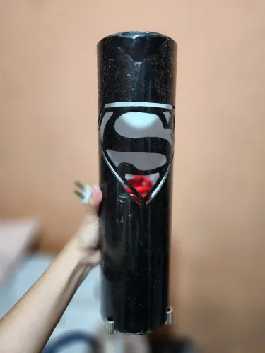 Luminária artesanal do Superman
