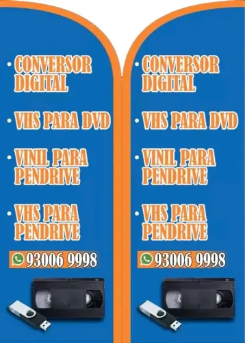 CONVERSAO FITA. P PEN DRIVE. Ou. Dvd