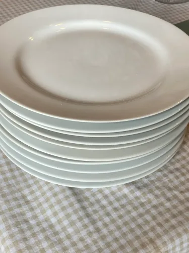 Pratos lisos branco