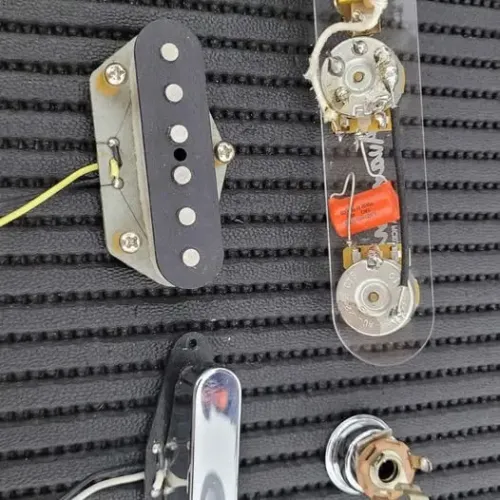 Captação Elétrica completa fender tirados de uma telecaster Vitera II 60's
