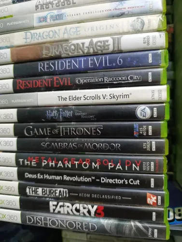 Jogos originais Xbox 360( 40,00 qualquer jogo/ selo garantia da loja)