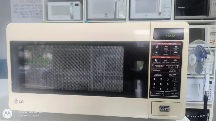 Microondas LG 28 Litros 220 volts com Garantia de 3 meses 