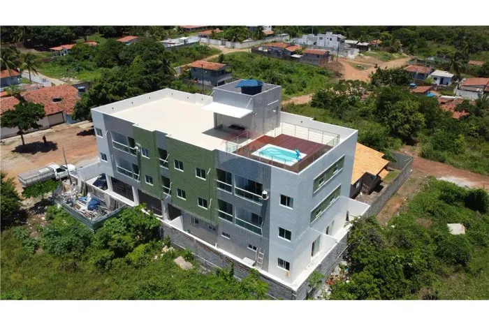 Apartamento com vista mar em Jacumã