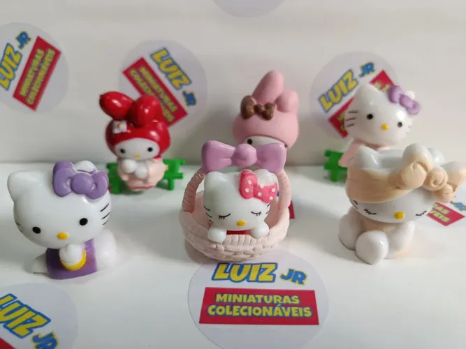Hello Kitty - lote com 6 unidades 