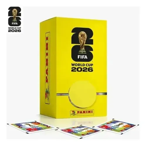 Dispenser com 100 envelopes - Copa do Mundo 2026